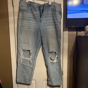 American Eagle Outfitters Light Blue Denim Jeans